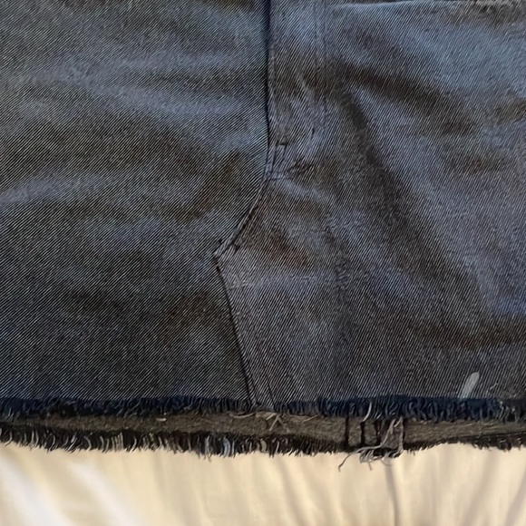 Levi’s Black Washed Denim Skirt (VINTAGE REWORKED) - Picture 4 of 5
